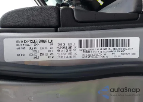 2015 Jeep Grand Cherokee Limited из США, поврежденный, VIN 1C4RJFBGXFC692714